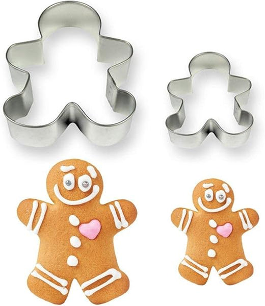 Gingerbread Man Cookie Cutter Set 2 PME