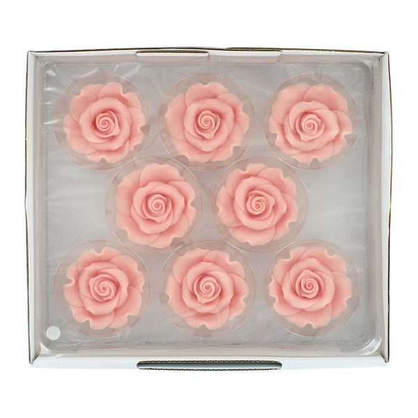 Sugar Rose Pale Pink 63 mm ( 8pcs)