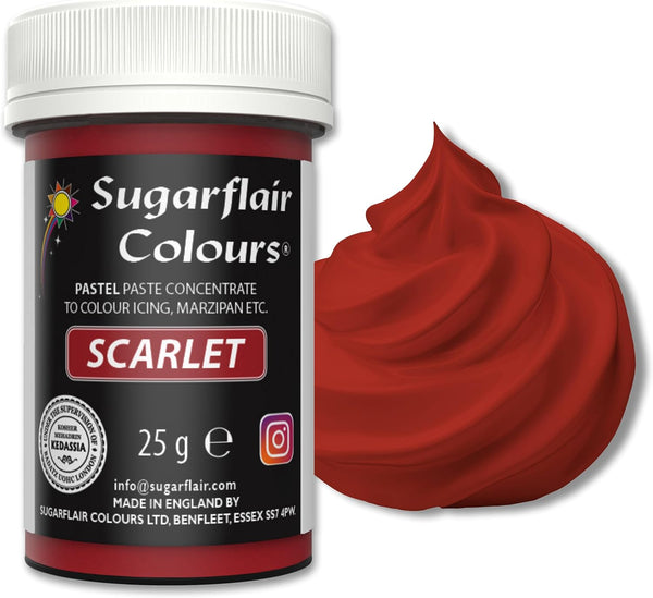 Scarlet SugarFlair Gel paste 25g