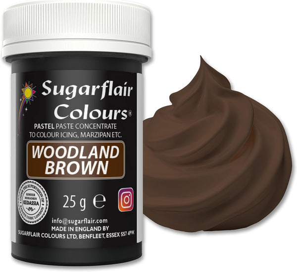 Woodland brown SugarFlair Gel paste