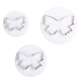 Butterfly Plunger Cutter Set 3 CAKE STAR