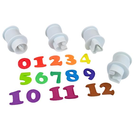 Cake Star Push Easy Mini Number Cutters