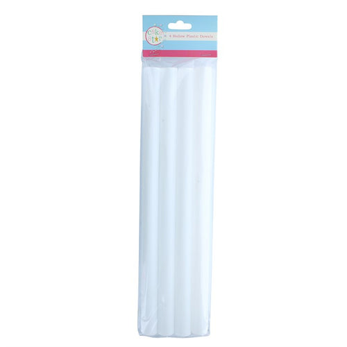 Hollow Dowels 12.6" Pk 4 CAKE STAR