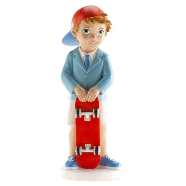 Communion Boy with Skateboard  16cm