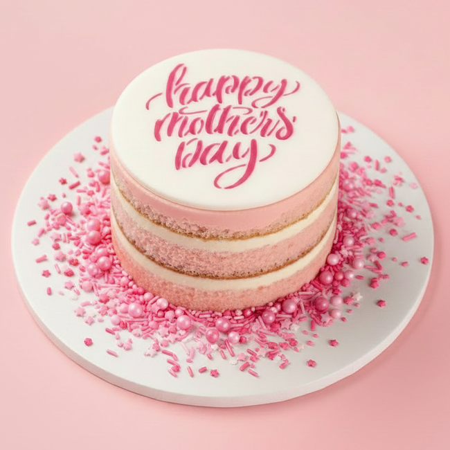 Mini Cookie / Bento & Cupcake Stencil - Happy Mothers Day