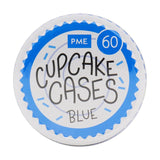 Cupcake Cases Blue Pk 60 PME