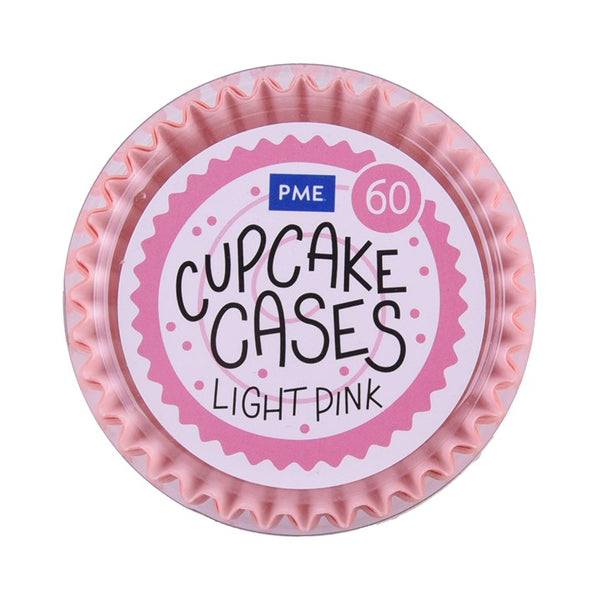 Cupcake Cases Pale Pink Pk 60 PME