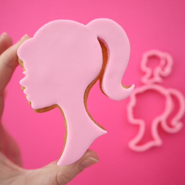 Doll head Cookie Cutter Set - SWEET STAMP