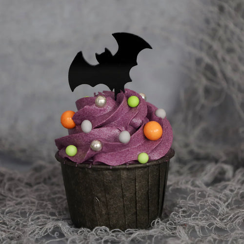 Bats  Cupcake Toppers Pk 6 - SWEET STAMP