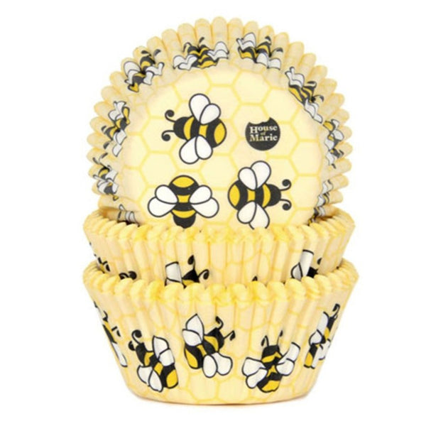 Buzzy Bee  Cupcake Cake Cases HOM  PK 50