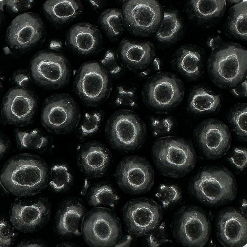 SUGAR SISTERS- Chocoballs Mini Crispy Polished Black 5mm 70g