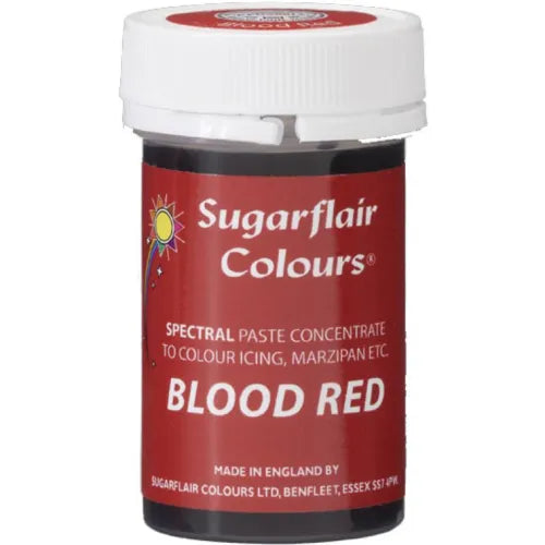 Blood Red  SugarFlair  Gel Paste 25g