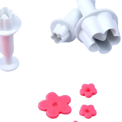 Cake Star Plunger Cutter Blossom Set 4