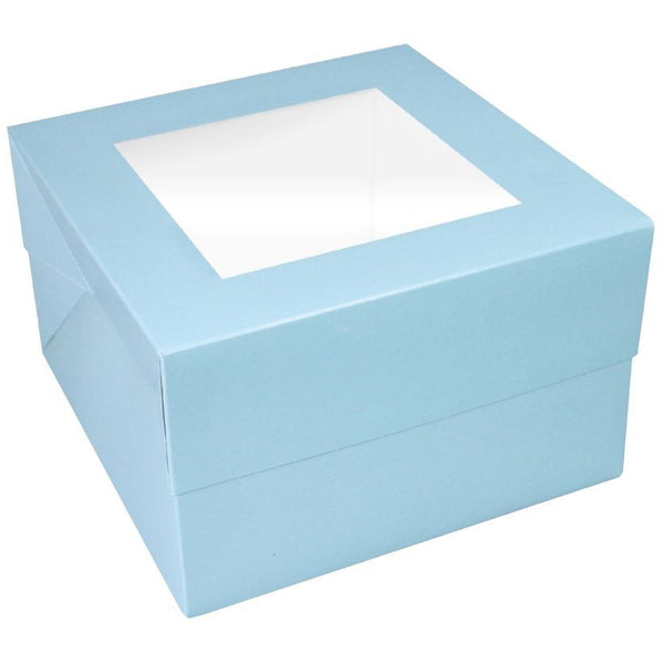 Luxury Light Blue Cake Box  10" x 6"