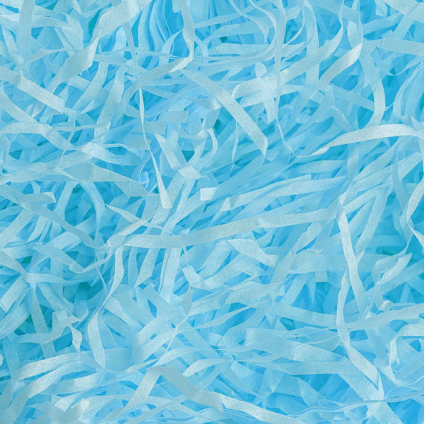 Shredded Gift Box Paper Blue 30g