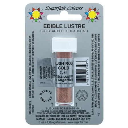 Glacier Blue Edible Lustre Dust 4g