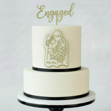 Bride & Groom Floral  OUTboss STAMP N CUT