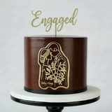 Bride & Groom Floral  OUTboss STAMP N CUT