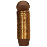 Baking cups Brown & Gold Pk 50 - WILTON