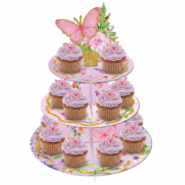 Butterfly Cupcake Stand Kit