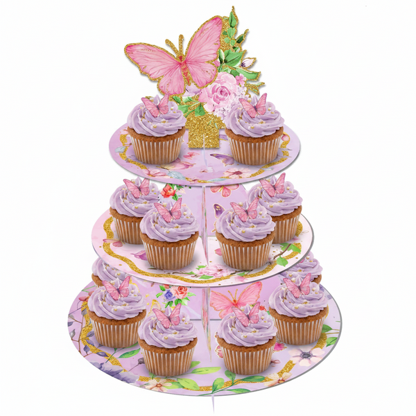 Butterfly Cupcake Stand Kit