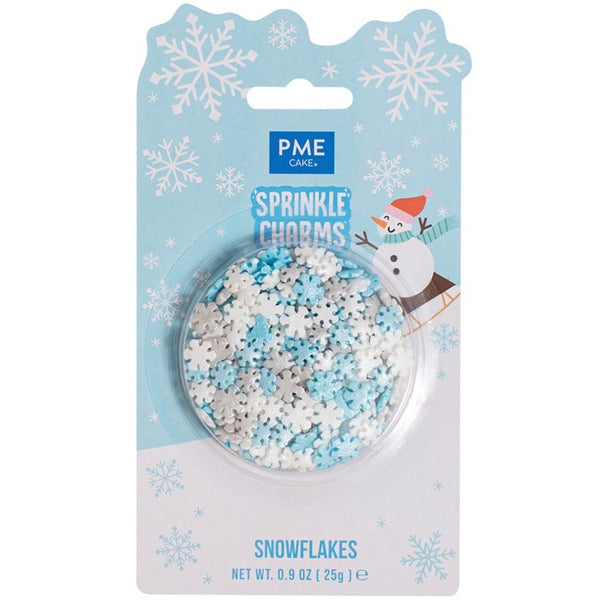 Snowflake Sprinkle Charms 25g