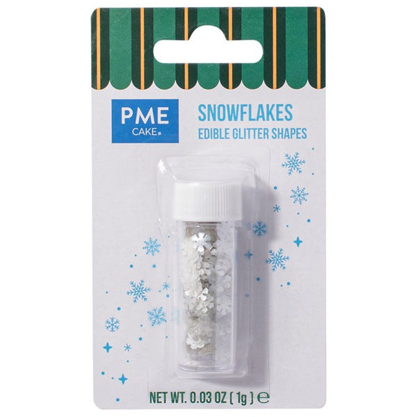 Christmas Snowflake  Edible Glitter 1g