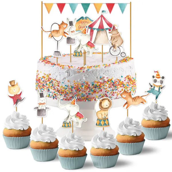 Circus Cake and Cupcake Kit Pk 19