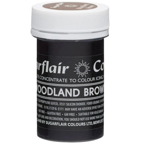 Woodland brown SugarFlair Gel paste