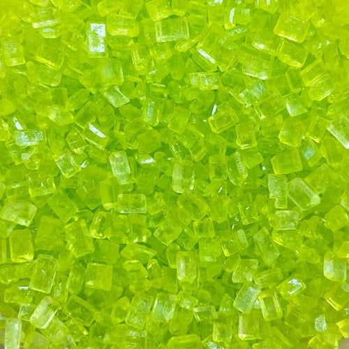 SUGAR SISTERS - Crystal Sugar Lime Green 80g