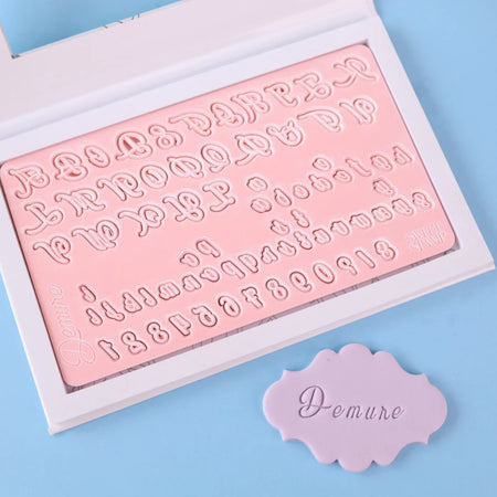 Cookie SWEET STAMP Upper,Lower Case and Symbols