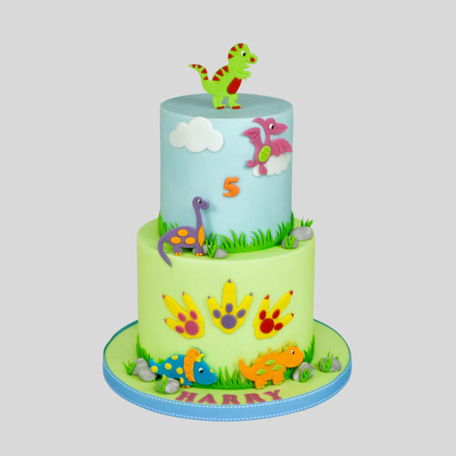 FMM Cute Dinosaur Cutter  Set 2