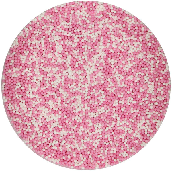 GLUTEN FREE Non Pareil Baby Pink Mix 80g
