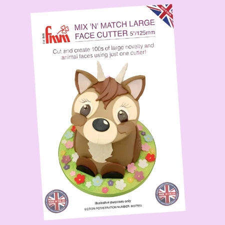 FMM Mix & Match Funny Faces Cutters 1 Pc