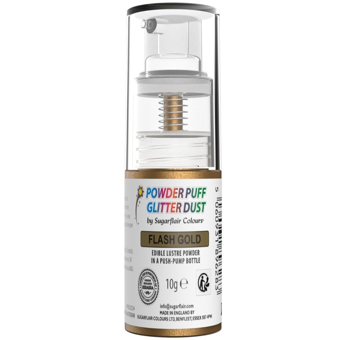 Flash Gold Glitter Dust POWDER PUFF 10g – SugarSisters.ie
