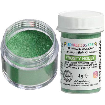 Frosty Holly Edible Lustre Dust 4g