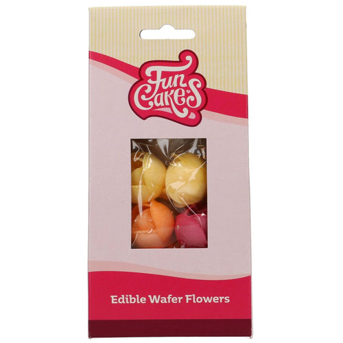 Edible Wafer Flowers Peony Pk 7