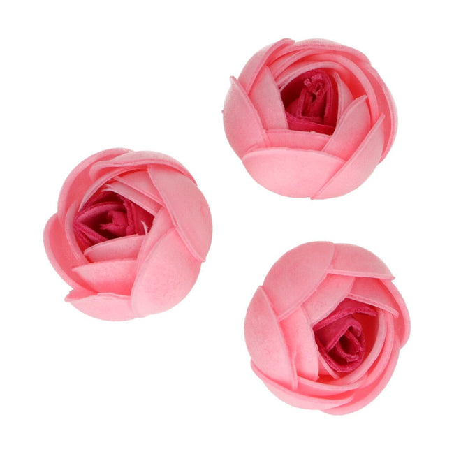 Edible Wafer Flowers Rose Pk 6