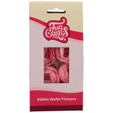 Edible Wafer Flowers Rose Pk 6