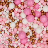 Pink Celebration Soft Pearls Mix 80g - FUNCAKES