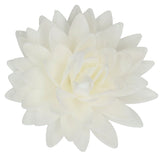 Wafer Flowers Deluxe Peony White Pk 1