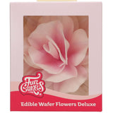 Wafer Flowers Deluxe Rose Pastella Pink Ombre  Pk 1