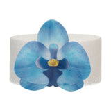 Wafer Flowers Deluxe Orchid Blue Pk 10