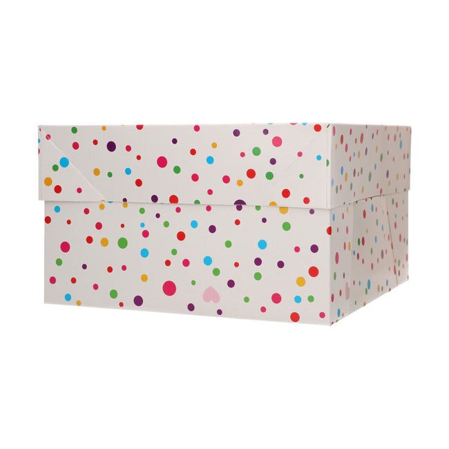 10" Confetti Cake Box (25CM X 25CM X 15CM