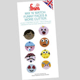 FMM Mix & Match Funny Faces Cutters 1 Pc