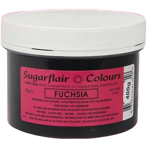 Fuschia Gel Paste SugarFlair 400g