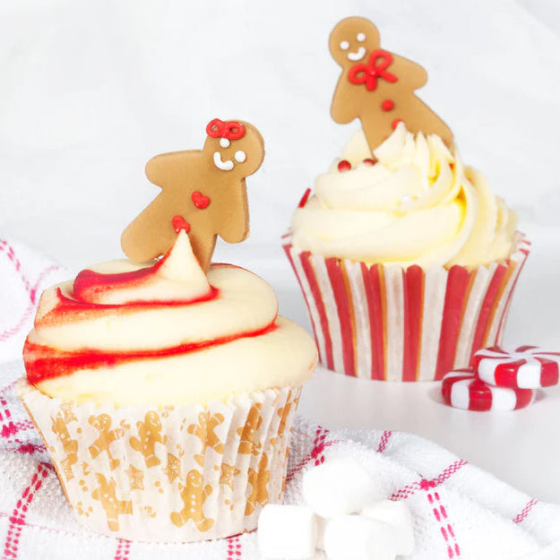 Gingerbread Cupcake Cases Pk 75