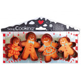 Gingerbread Family Cookie Cutters Set 4