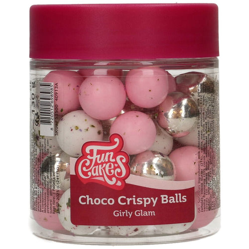 FUNCAKES - Girly Glam Choco Crispy Balls 130g