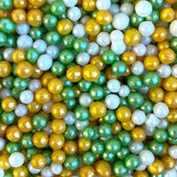 SUGAR SISTERS -  Shimmer Pearls Green Gold and Mother of Pearl 80g